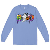 Colony Blue Boo Long Sleeve Tee - SublimationCraftShop