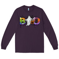 Plum Boo Long Sleeve Tee - SublimationCraftShop