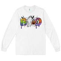 White Boo Long Sleeve Tee - SublimationCraftShop