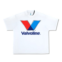 White Valvoline Urban Heavy Tee - linhVisuals