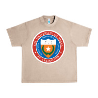 French Oak university of texas at arlington seal Urban Heavy Tee - linhVisuals