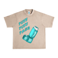French Oak puff puff pass inhaler Urban Heavy Tee - linhVisuals