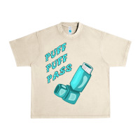 Sandshell puff puff pass inhaler Urban Heavy Tee - linhVisuals