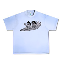 Grape Ice newastro boy and uran Urban Heavy Tee - linhVisuals