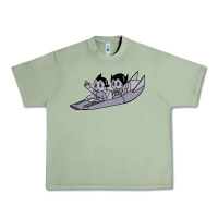 Oil Green newastro boy and uran Urban Heavy Tee - linhVisuals