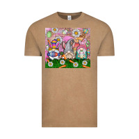 Vintage Coffee easter gnome Vintage Tee - CowhideDigitalArt