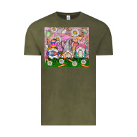 Vintage Olive easter gnome Vintage Tee - CowhideDigitalArt