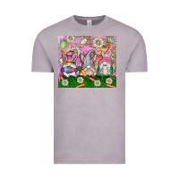 Vintage Zinc easter gnome Vintage Tee - CowhideDigitalArt