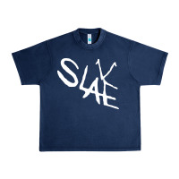 Navy Prince Slave Urban Heavy Tee - linhVisuals