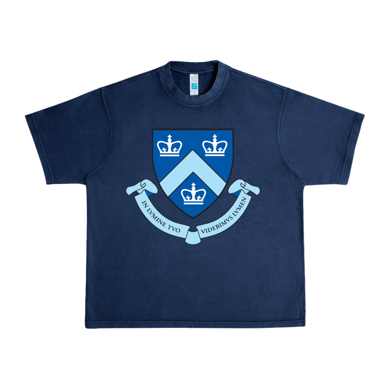 Columbia University Shield Urban Heavy Tee by linhVisuals | Teevron