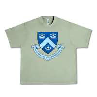 Oil Green columbia university shield Urban Heavy Tee - linhVisuals