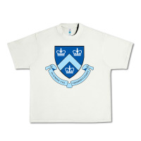 Pistachio columbia university shield Urban Heavy Tee - linhVisuals