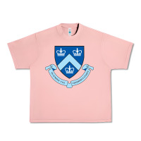 Salmon columbia university shield Urban Heavy Tee - linhVisuals