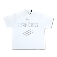 White funny drugs the line king design Urban Heavy Tee - linhVisuals