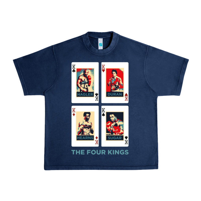 The Four Kings Of Boxing Urban Heavy Tee by linhVisuals | Teevron
