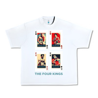 White the four kings of boxing Urban Heavy Tee - linhVisuals