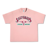 Salmon Saltgrass Steakhouse Urban Heavy Tee - linhVisuals
