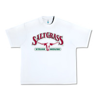 White Saltgrass Steakhouse Urban Heavy Tee - linhVisuals