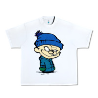 White calvin Urban Heavy Tee - linhVisuals