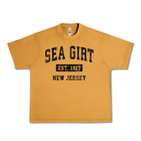 Peanut Butter womens sea girt new jersey nj vintage sports design black design v nec Urban Heavy Tee - linhVisuals