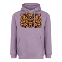 Lavender leopard glitter background Heavyweight Hoodie - RanaPortraitStore