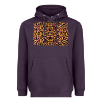Plum leopard glitter background Heavyweight Hoodie - RanaPortraitStore
