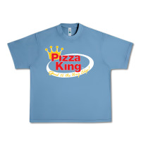 Pebble Blue pizza king cowboy Urban Heavy Tee - linhVisuals
