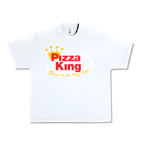 White pizza king cowboy Urban Heavy Tee - linhVisuals