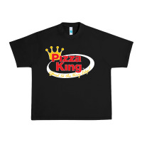 Black pizza king cowboy Urban Heavy Tee - linhVisuals