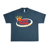 Midnight Navy pizza king cowboy Urban Heavy Tee - linhVisuals