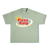 Oil Green pizza king cowboy Urban Heavy Tee - linhVisuals
