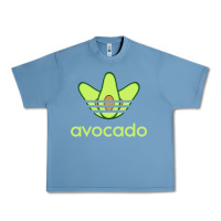 Pebble Blue newavocado originals three stripes Urban Heavy Tee - linhVisuals