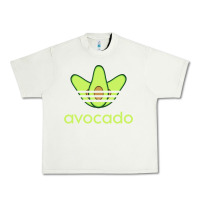 Pistachio newavocado originals three stripes Urban Heavy Tee - linhVisuals