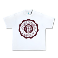 White eastern kentucky university seal Urban Heavy Tee - linhVisuals