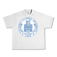 Lunar Rock eastern illinois university seal Urban Heavy Tee - linhVisuals