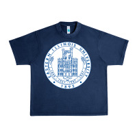 Navy eastern illinois university seal Urban Heavy Tee - linhVisuals