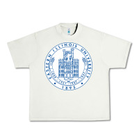 Pistachio eastern illinois university seal Urban Heavy Tee - linhVisuals