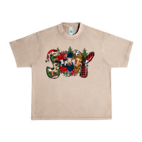 French Oak joy Christmas cows Urban Heavy Tee - CowhideDigitalArt
