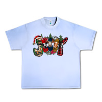 Grape Ice joy Christmas cows Urban Heavy Tee - CowhideDigitalArt