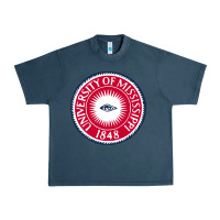 Midnight Navy university of mississippi seal Urban Heavy Tee - linhVisuals