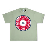 Oil Green university of mississippi seal Urban Heavy Tee - linhVisuals