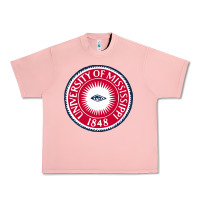 University Of Mississippi Seal Urban Heavy Tee | Teevron
