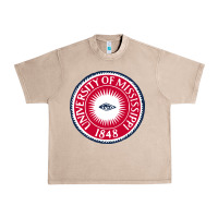 University Of Mississippi Seal Urban Heavy Tee | Teevron