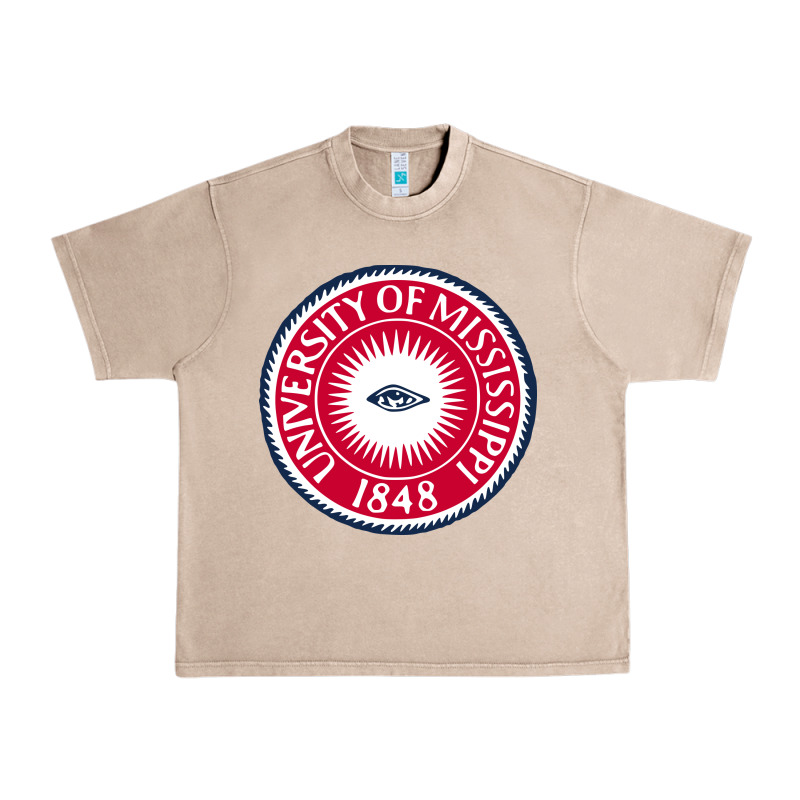 University Of Mississippi Seal Urban Heavy Tee by linhVisuals | Teevron