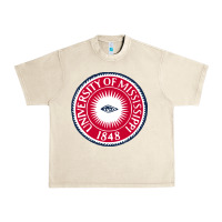 Sandshell university of mississippi seal Urban Heavy Tee - linhVisuals