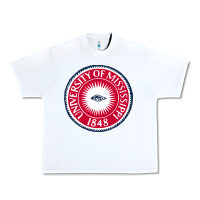 White university of mississippi seal Urban Heavy Tee - linhVisuals