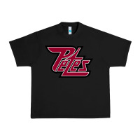 Black peterborough team Urban Heavy Tee - linhVisuals