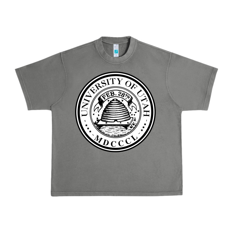University Of Utah Seal Urban Heavy Tee by linhVisuals | Teevron