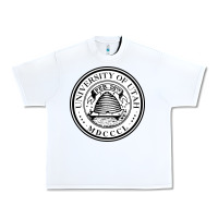 White university of utah seal Urban Heavy Tee - linhVisuals