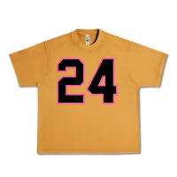 Peanut Butter number 24 sports jersey athlete fan pink black lucky number t shirt Urban Heavy Tee - linhVisuals